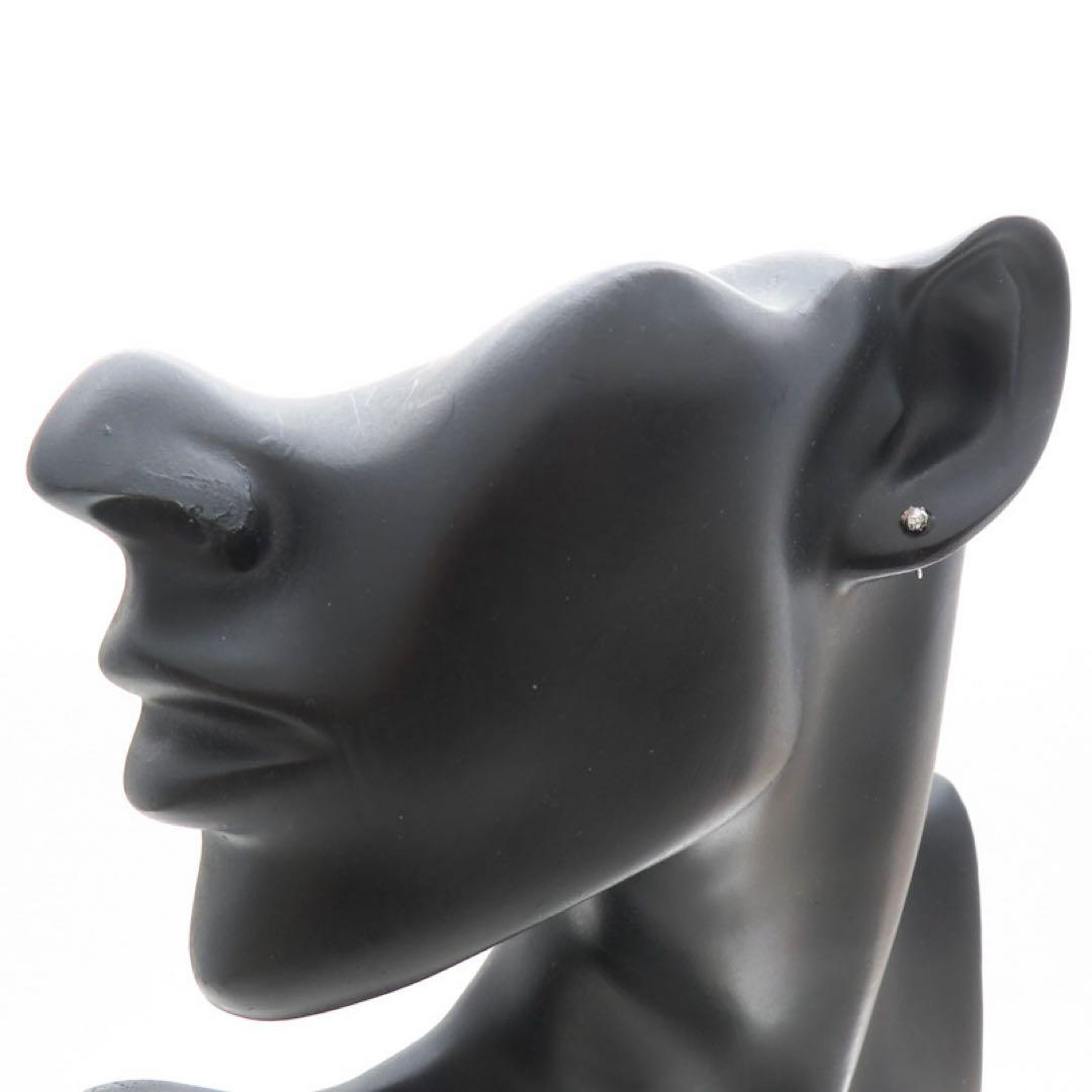 ミ*ル様 Pt900 天然ダイヤ 0.1ct×2 計0.22ct ピアス 新品