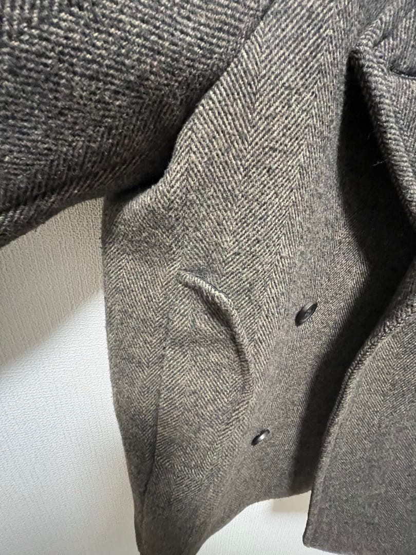 MOUSSY マウジー ダブルブレストミディコート