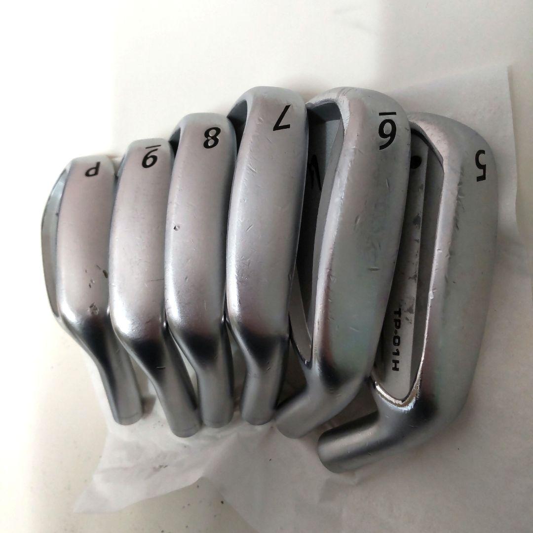 中古ヘッドのみ！ツルヤ TP-01C アイアンヘッド 6個(5-P)