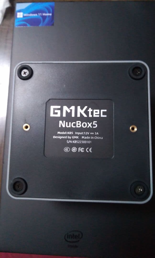 GMKtec nucbox5 ミニ PC Windows11 N5105