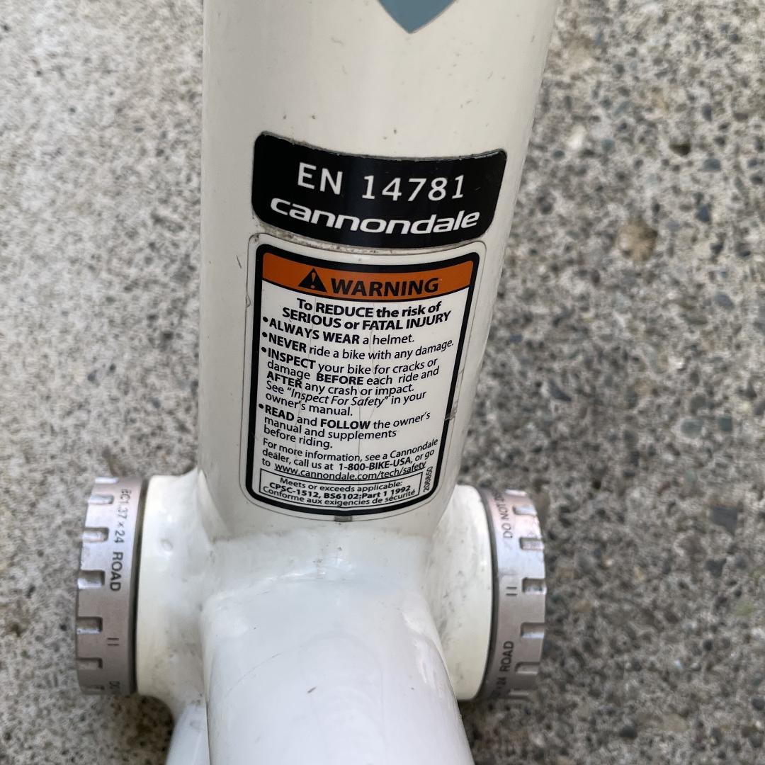 キャノデール　CAAD8　フレームセット　中古