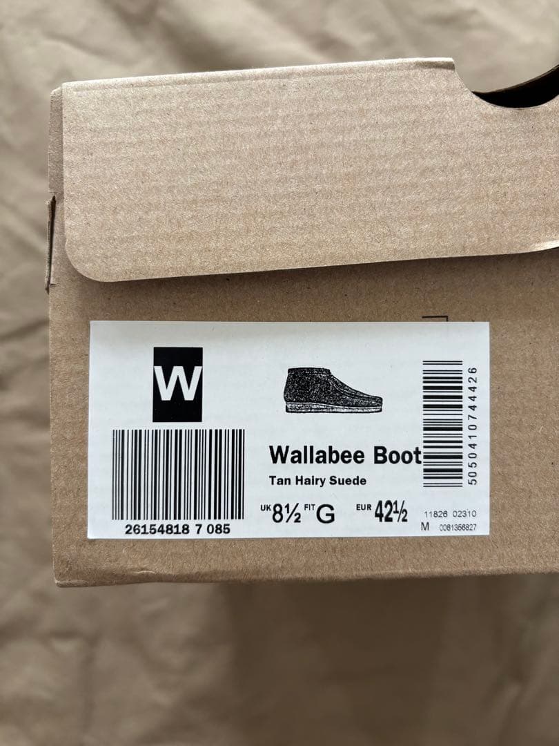 Clarks wallabees cola suede ワラビー　コーラスエード