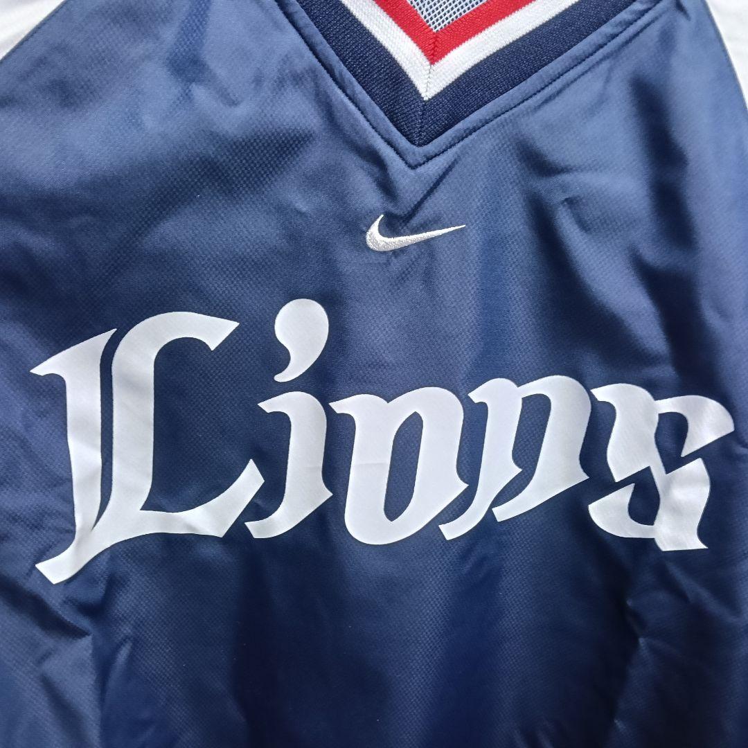 【新品タグ付き／希少】 ナイキ製 西武ライオンズ プルオーバーピステ XLサイズ