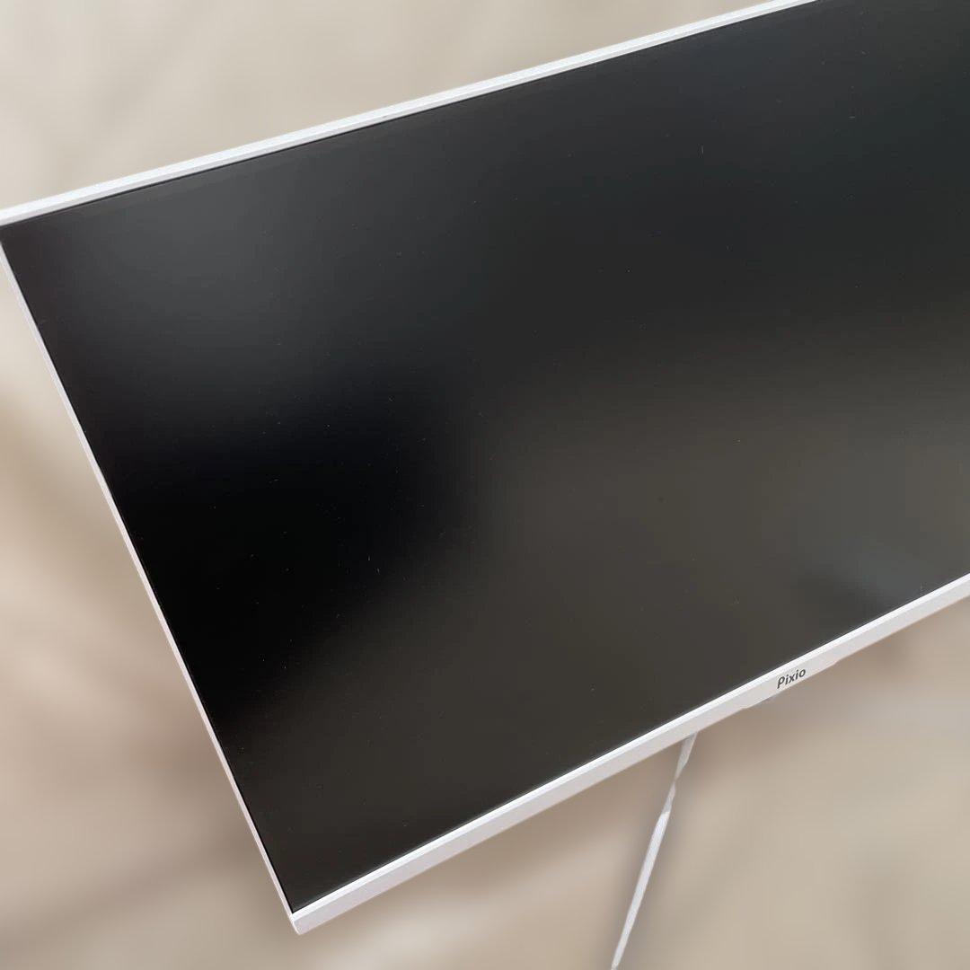 値段交渉可美品　ゲーミングモニター　Pixio PX248 White(白)本体
