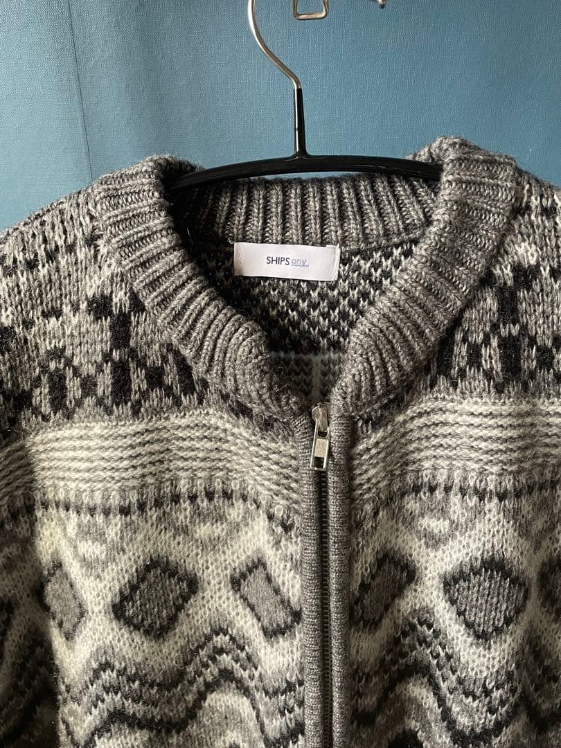 ノルディック ジャカード ジップ カーディガン　 ＋2点おまとめ　合計3点
