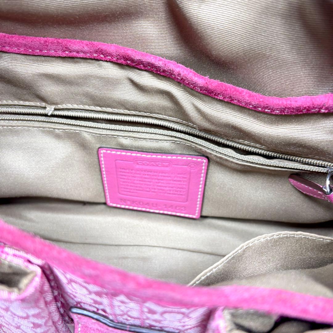 バッグ Coach One Shoulder Handbag pink soho