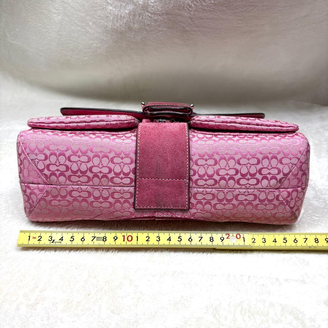 バッグ Coach One Shoulder Handbag pink soho