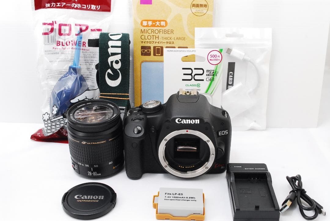 ❤シャッター数1000回♪Canon Kiss X3❤スマホ転送&写真動画も撮影