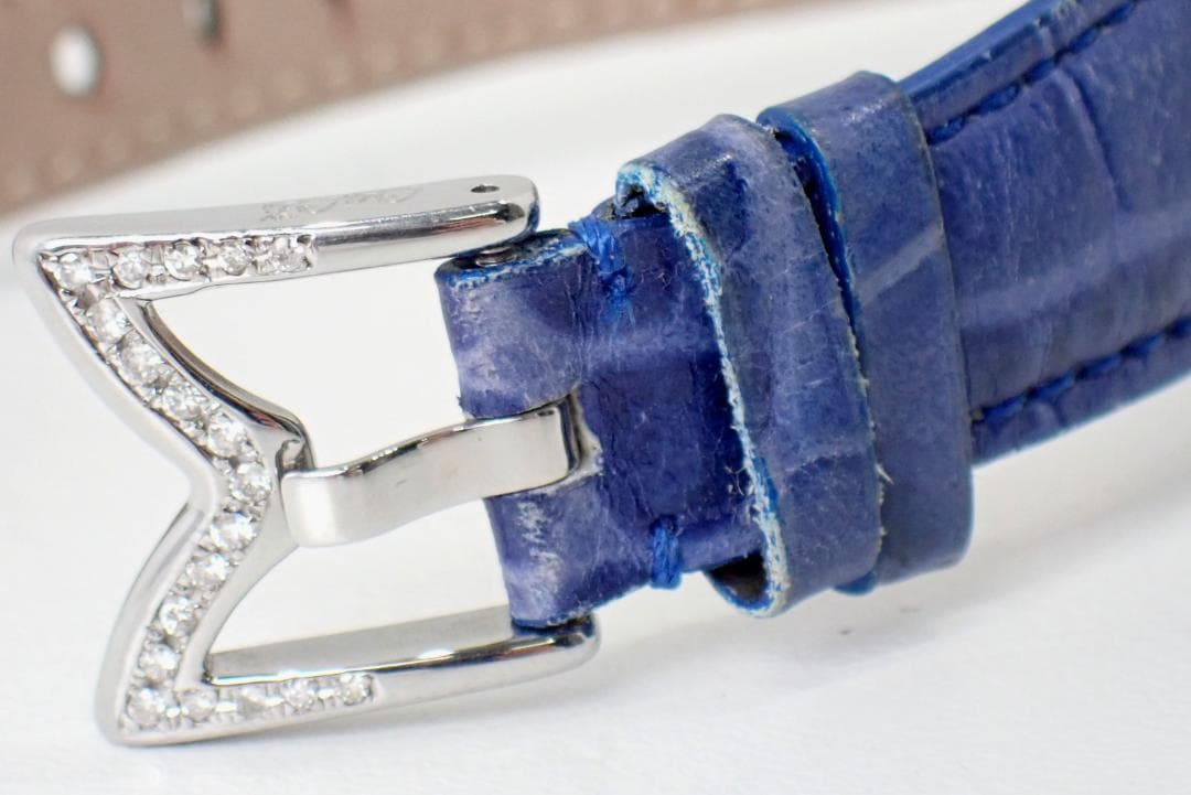 ガガミラノ マニュアーレ ダイヤ付き シェル文字盤 時計 クオーツ 40mm