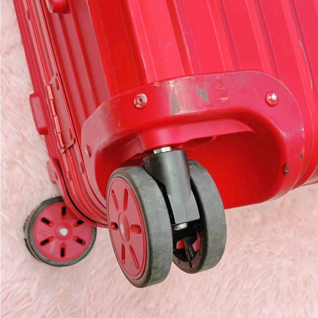 supreme RIMOWA コラボ キャリーケース 82L レッド