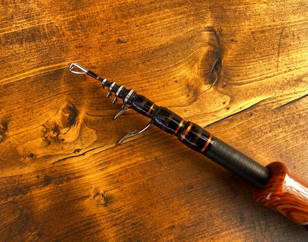 テレスコロッド　ベイト　スピニング　2本セット　5ft3inch トラウトロッド