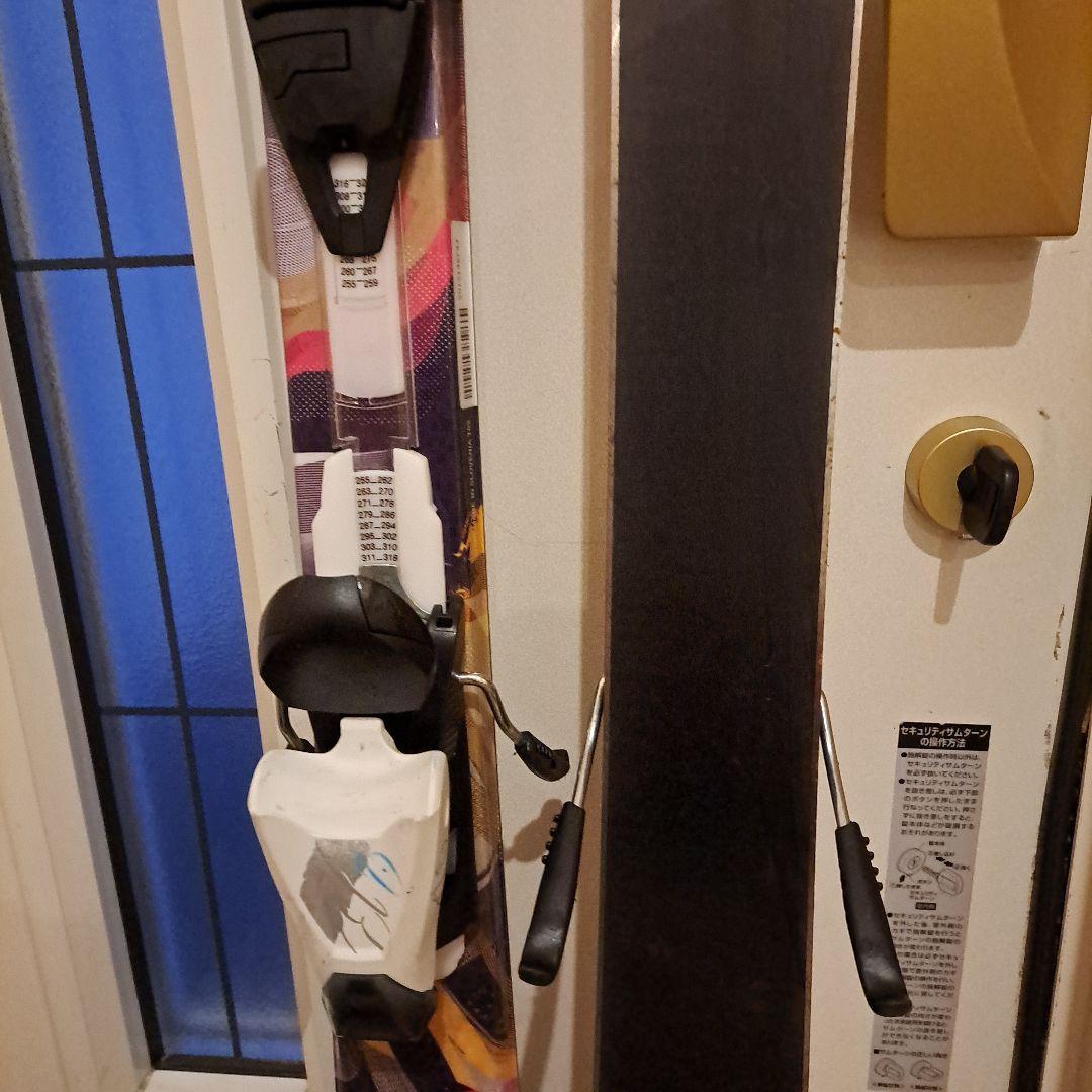 エラン スキー ピンク/ ビンディング付き