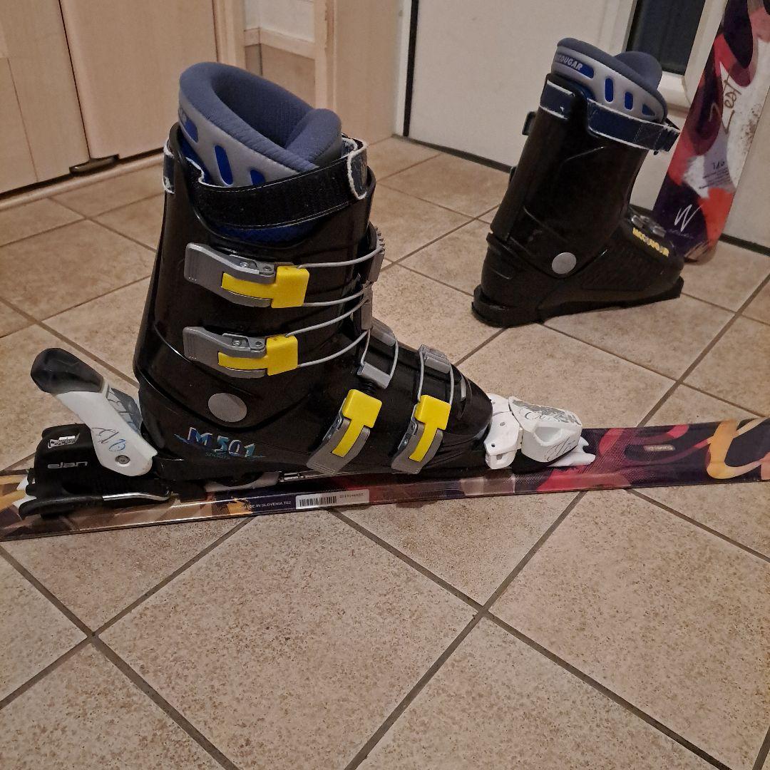 エラン スキー ピンク/ ビンディング付き