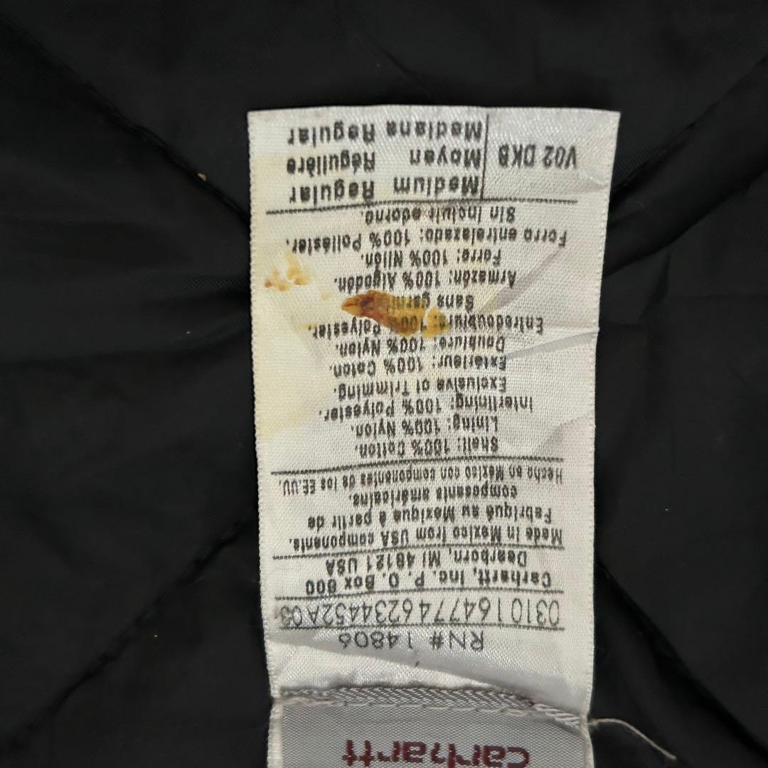 『Carhartt』カーハート　ダックベスト　V02-DKB　フェード　ブラウン