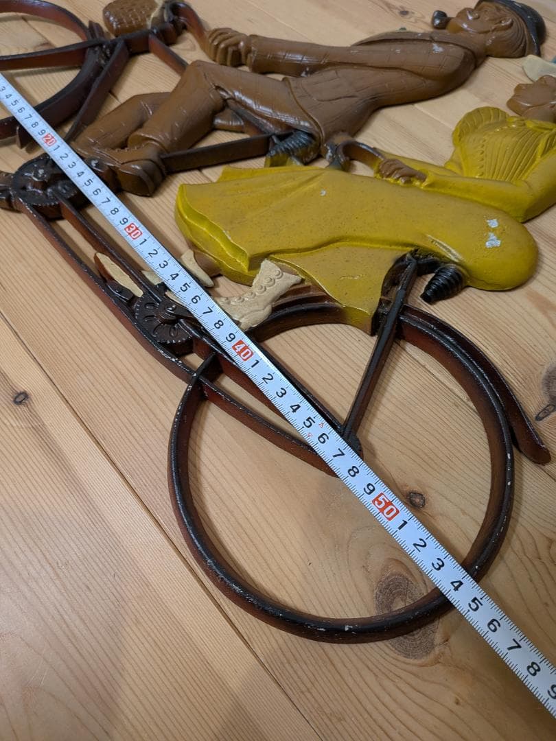 自転車マニア★ヴィンテージインテリア★タンデム自転車ウォールアート