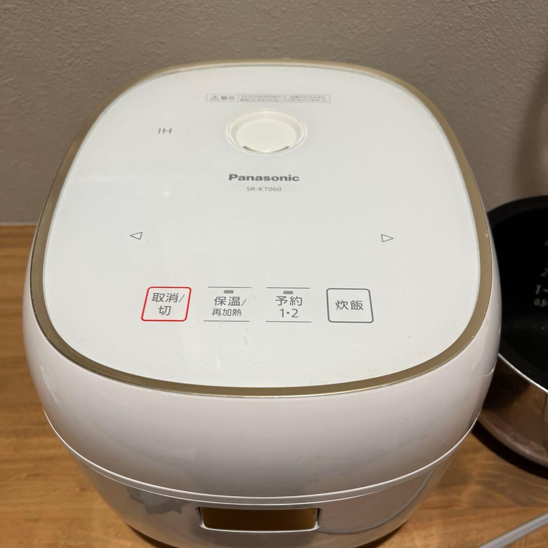 Panasonic SR-KT060 IH炊飯器　3.5合炊2021年製