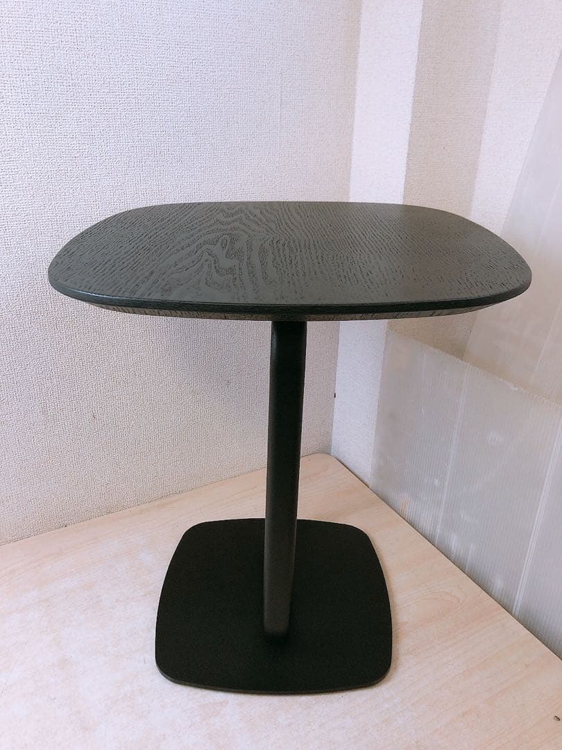 ③未使用★東谷 サイドテーブル ブラック TEC-84BK 机 インテリア家具