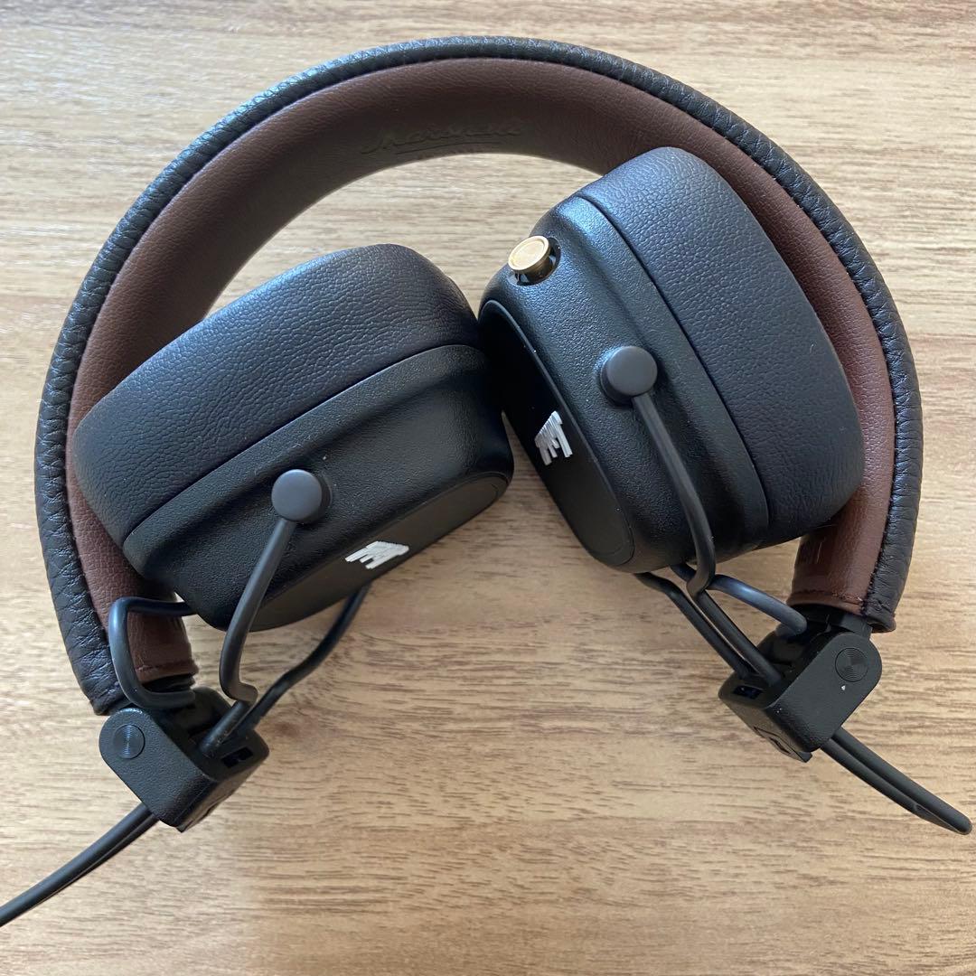 Marshall Major IV ワイヤレスヘッドホン brown 正規品