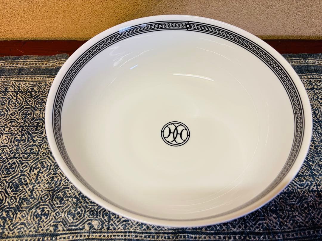 エルメス　H-DECO ブラックライン サラダボウル