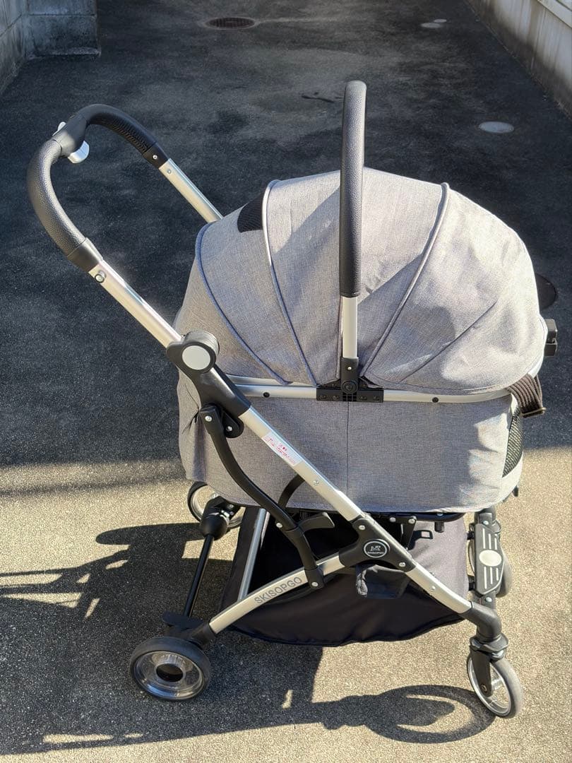 SKISOPGO ペットカート ペットベビーカー