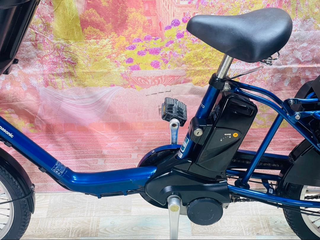 ZK3363 [大容量13.2Ah]電動自転車パナソニック 子供乗せ 20インチ