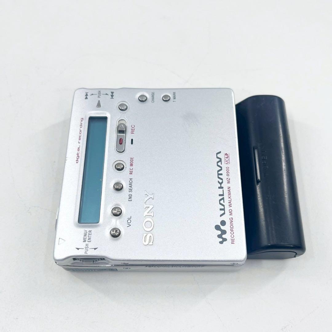 SONY MZ-R900 MDウォークマン 再生確認済み 動作品 単三電池使用可