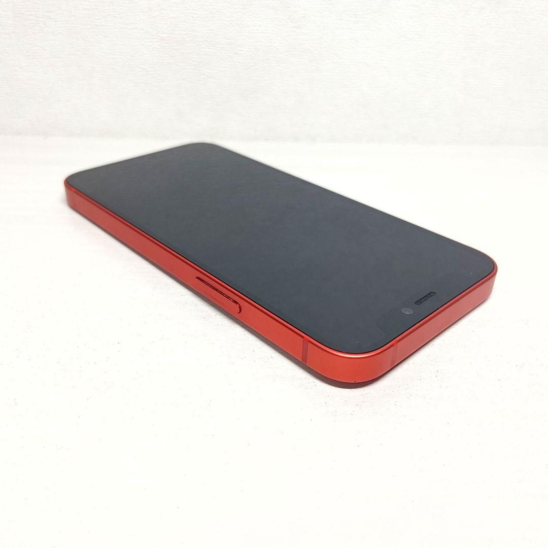【バッテリー100】 iPhone 12mini 128GB プロダクトレッド