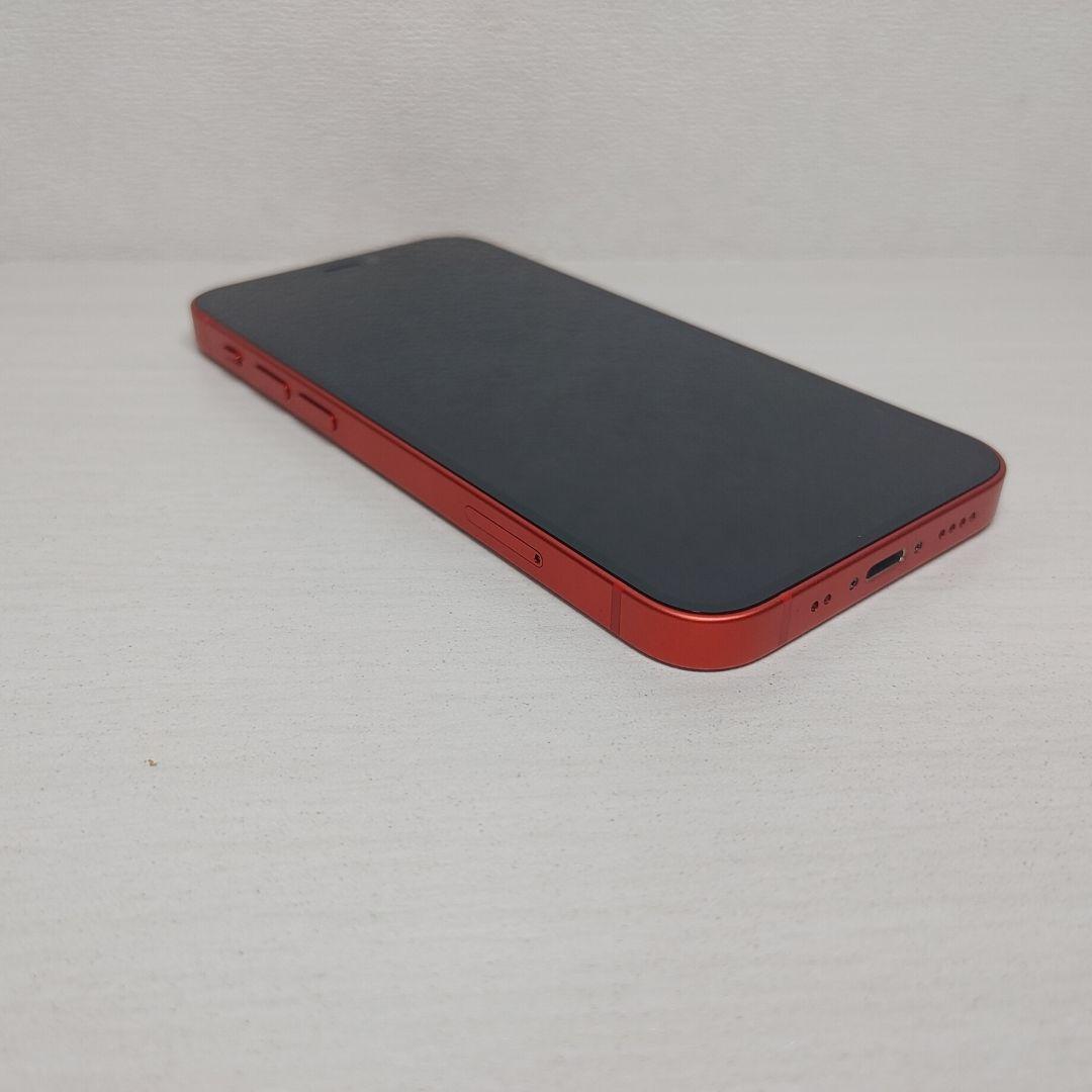 【バッテリー100】 iPhone 12mini 128GB プロダクトレッド
