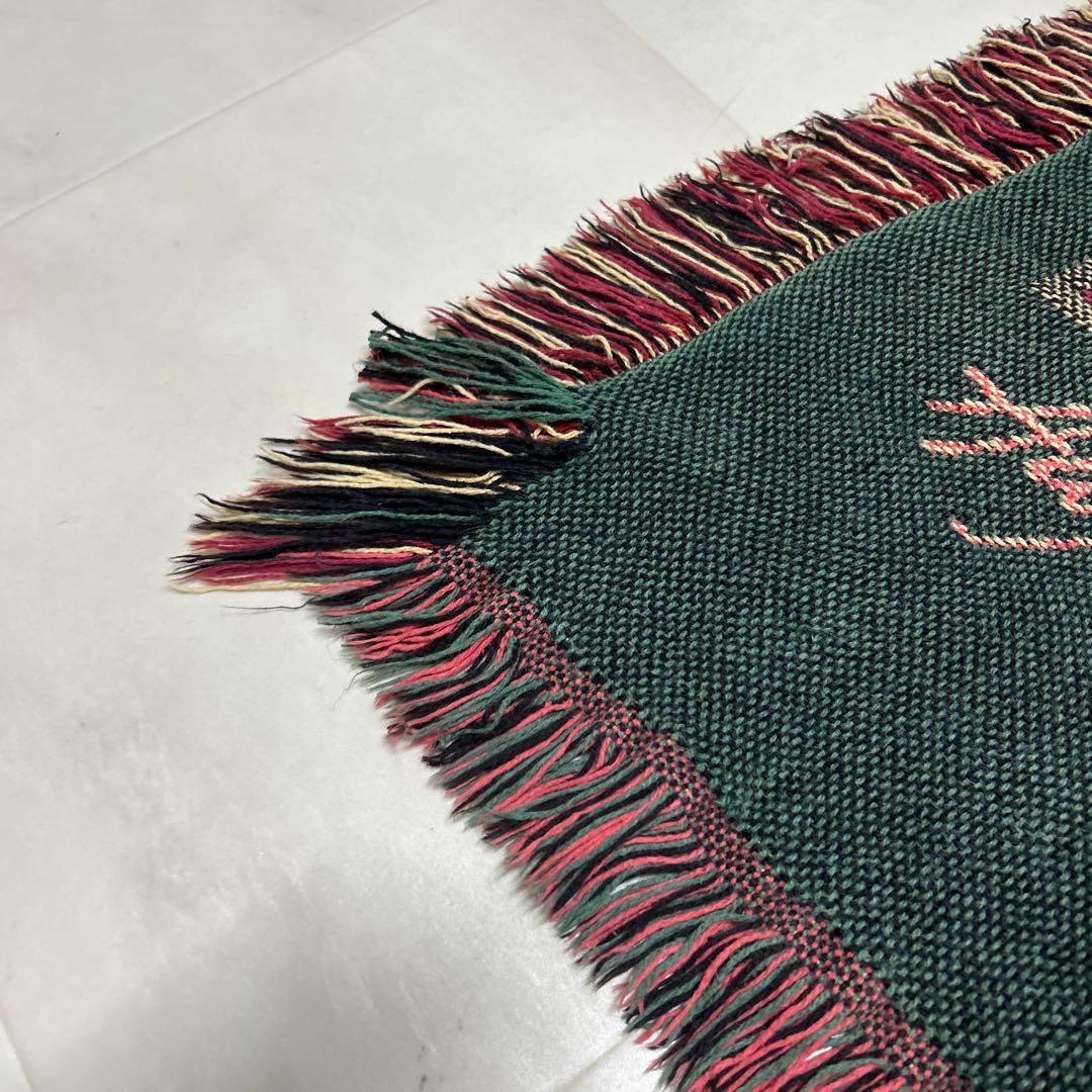 花　花瓶　マルチカバー　ソファーカバー　ヴィンテージラグ　120x165