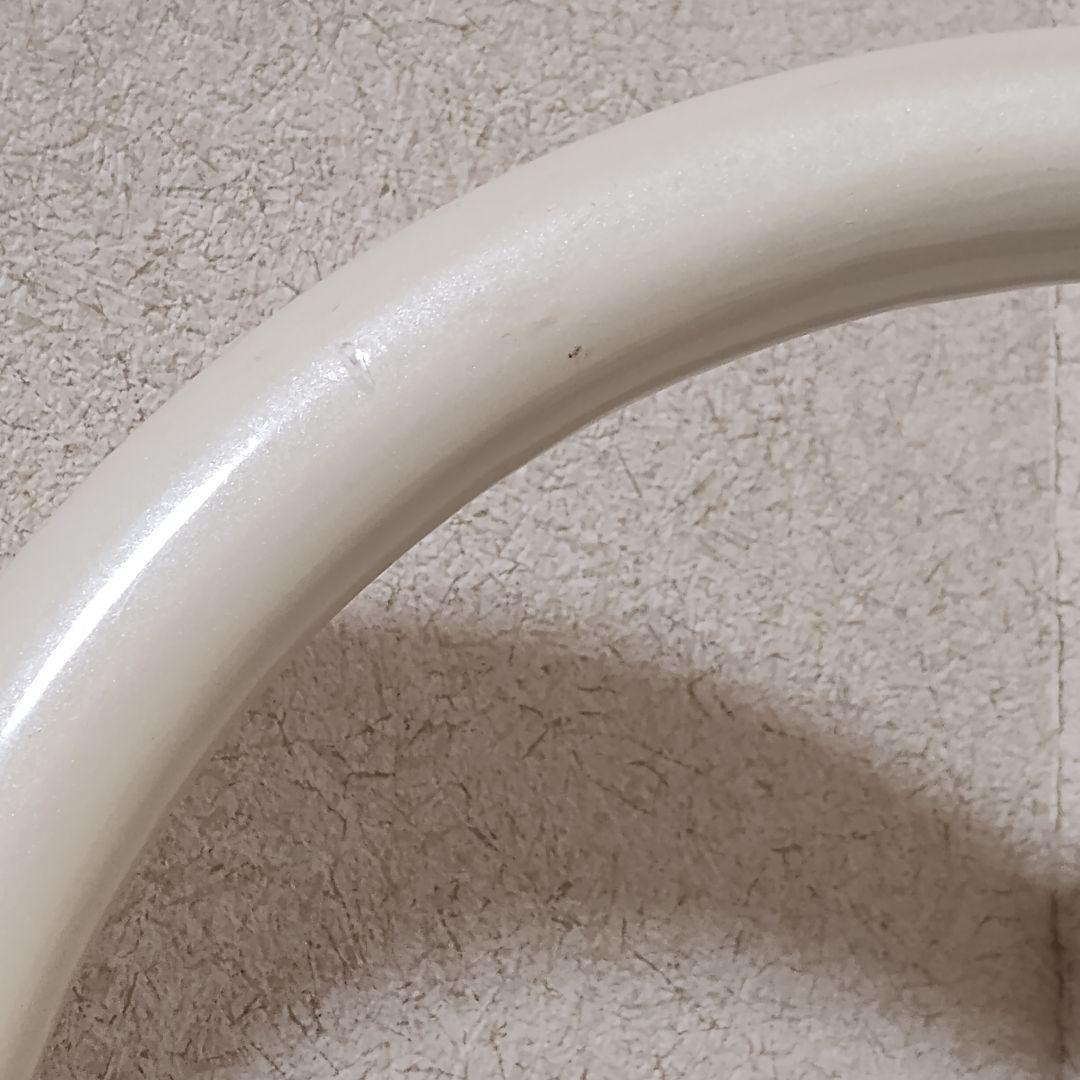 【ビレット ステアリング ハンドル】ホワイト