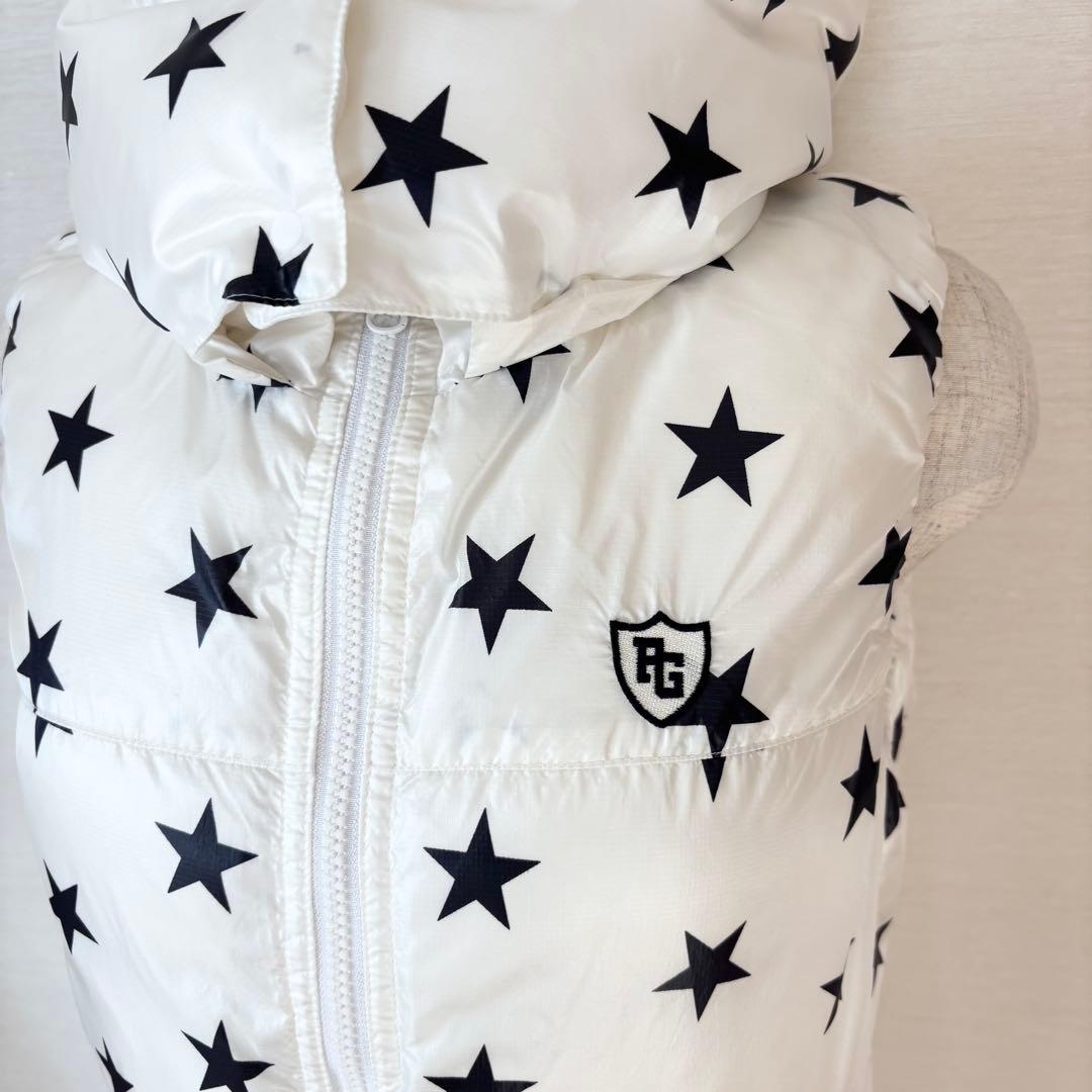 【美品】PEARLY GATES パーリーゲイツ ダウンベスト リバーシブル M