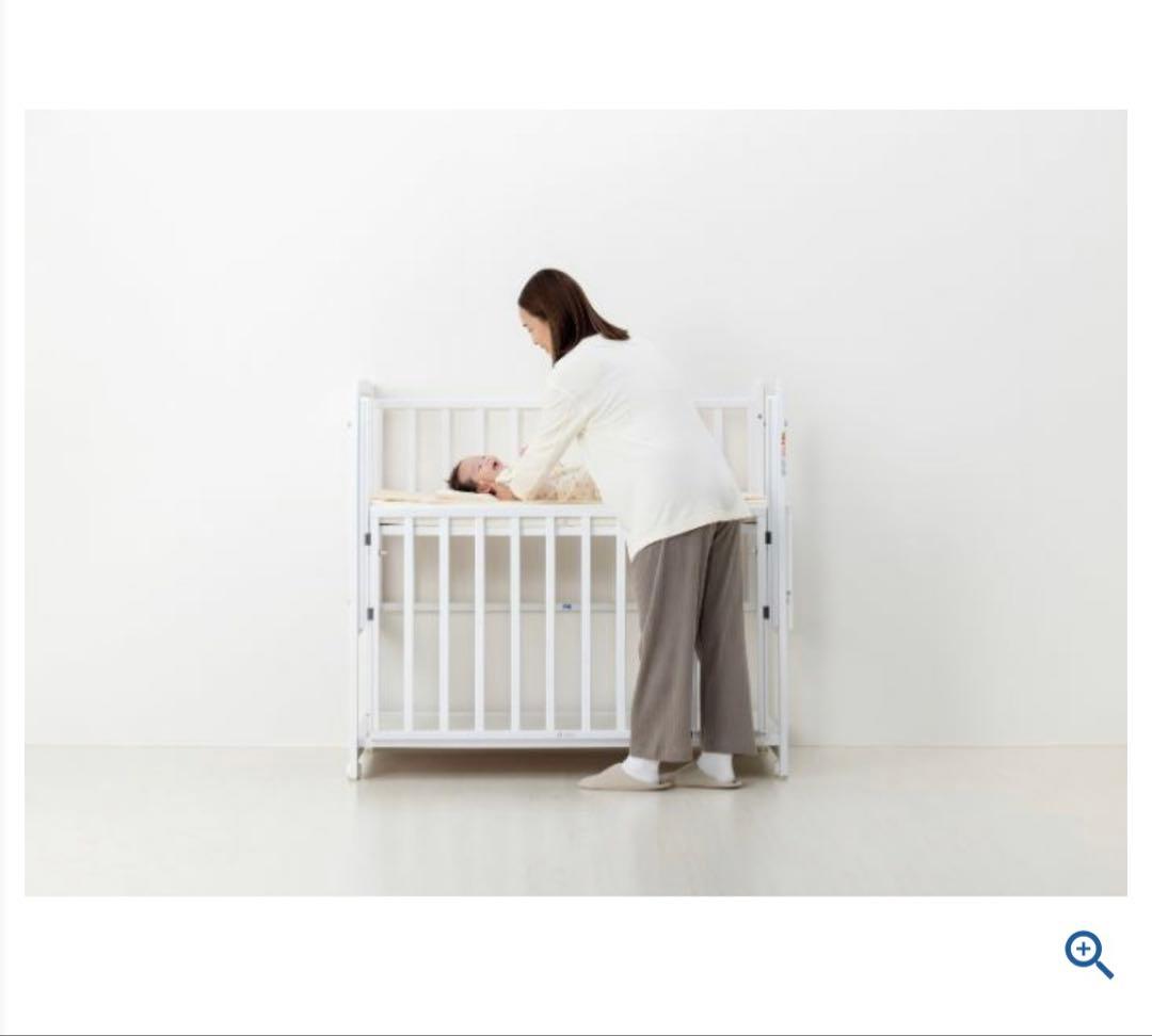 関東限定❣️極美品　ヤマサキ　ツーオープン　ハイタイプ　ベビーベット　近隣お届け