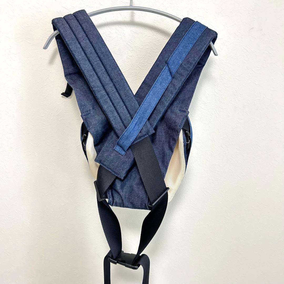 【美品】キューズベリー zero / ブルーデニム 抱っこ紐