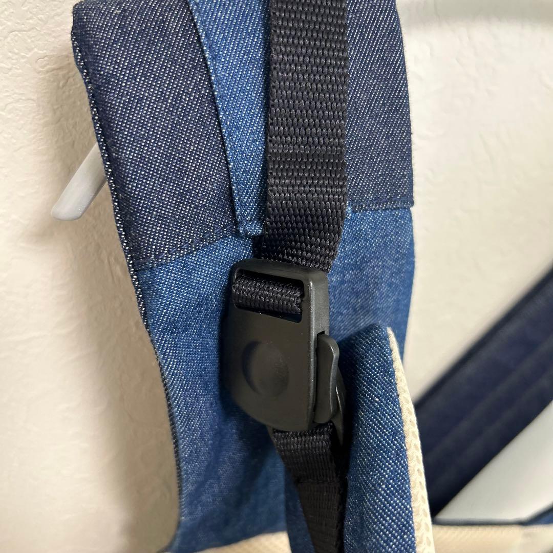 【美品】キューズベリー zero / ブルーデニム 抱っこ紐