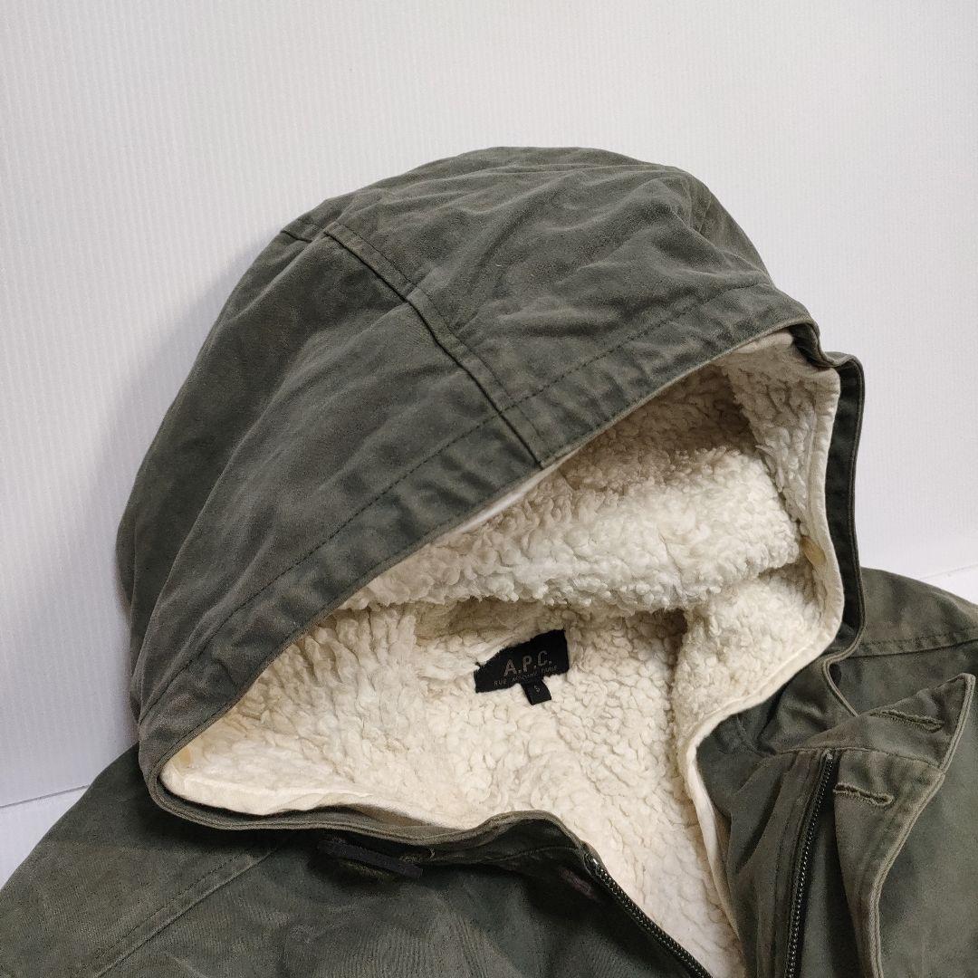 A.P.C. モッズコート ミリタリー　ユニセックスS　ルーマニア製