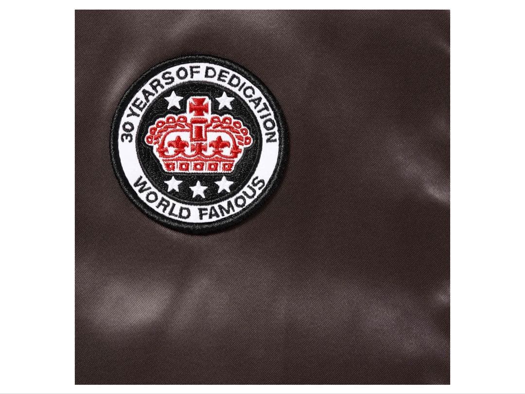 か*す様 XL Supreme Satin Hooded Track Jacke