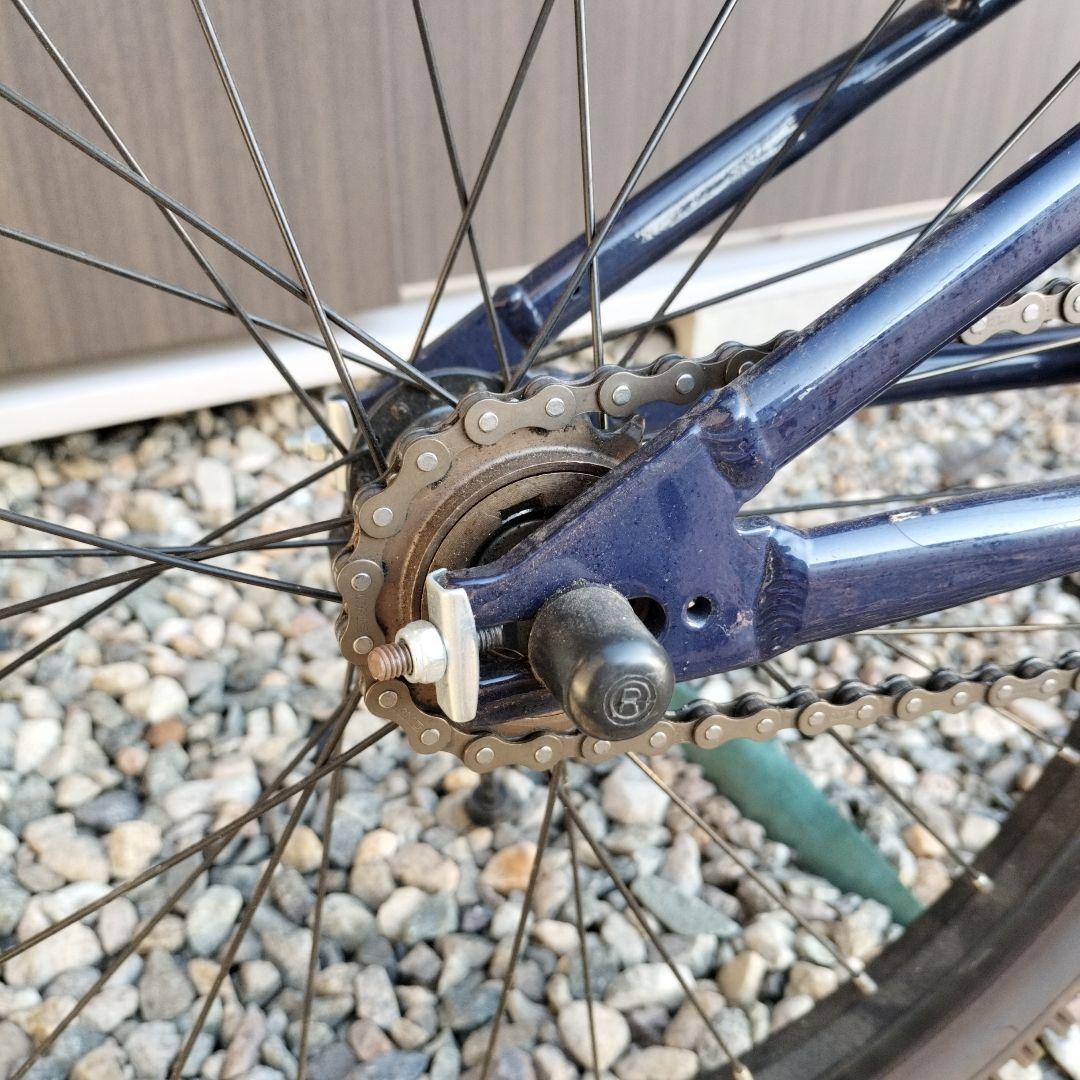 【岐阜県　手渡し】ヨツバサイクル　22インチ　子供用自転車