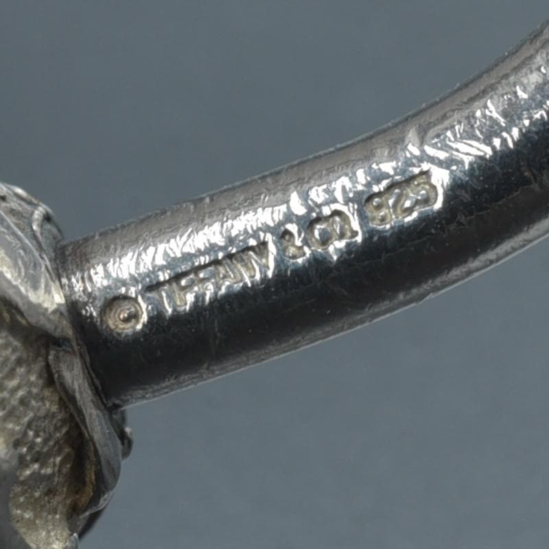 美品◇ティファニー 飛行機 地球 キーリング 925 スターリングシルバー 箱付