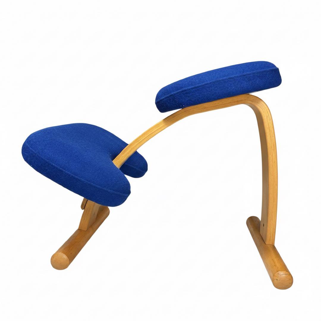 Rybo リボ社 バランスイージー バランスチェア ブルー 姿勢改善 ウール