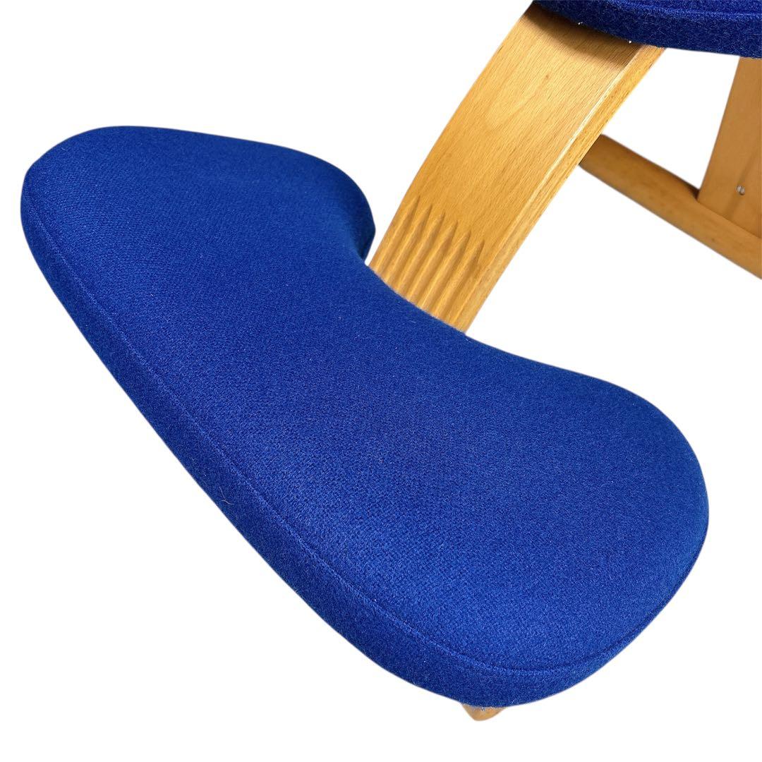 Rybo リボ社 バランスイージー バランスチェア ブルー 姿勢改善 ウール