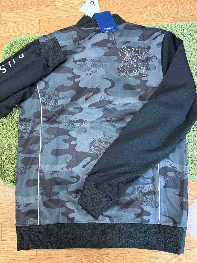 新品正規品【RUSSELUNO/5】スカジャン風ジャケット裏起毛フリースルチャ