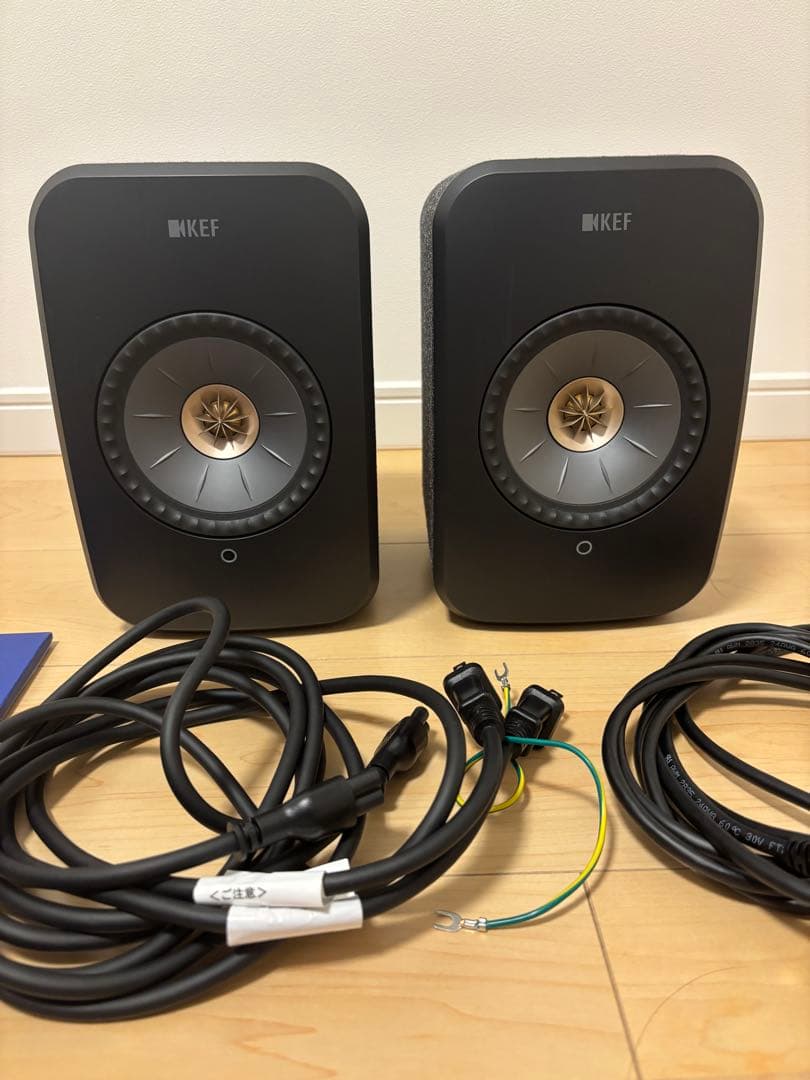 KEF LSX II スピーカー ブラック 元箱なし
