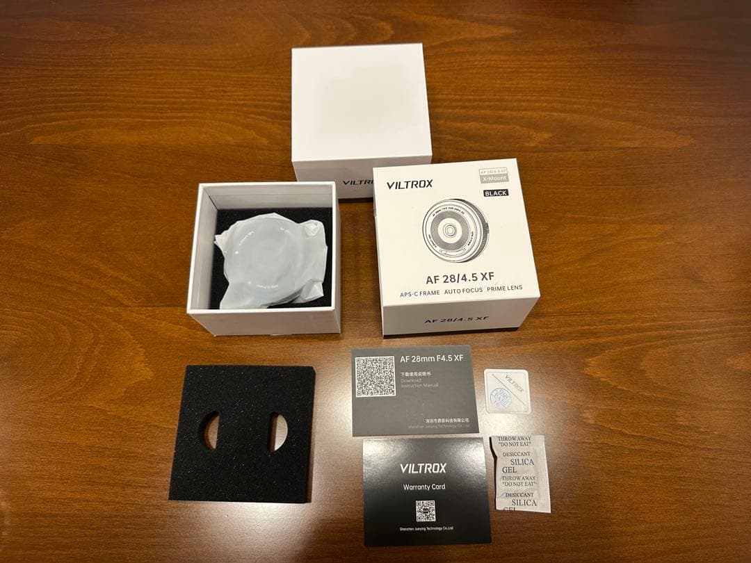 レンズ(単焦点) VILTROX AF 28mm F4.5 XF BLACK
