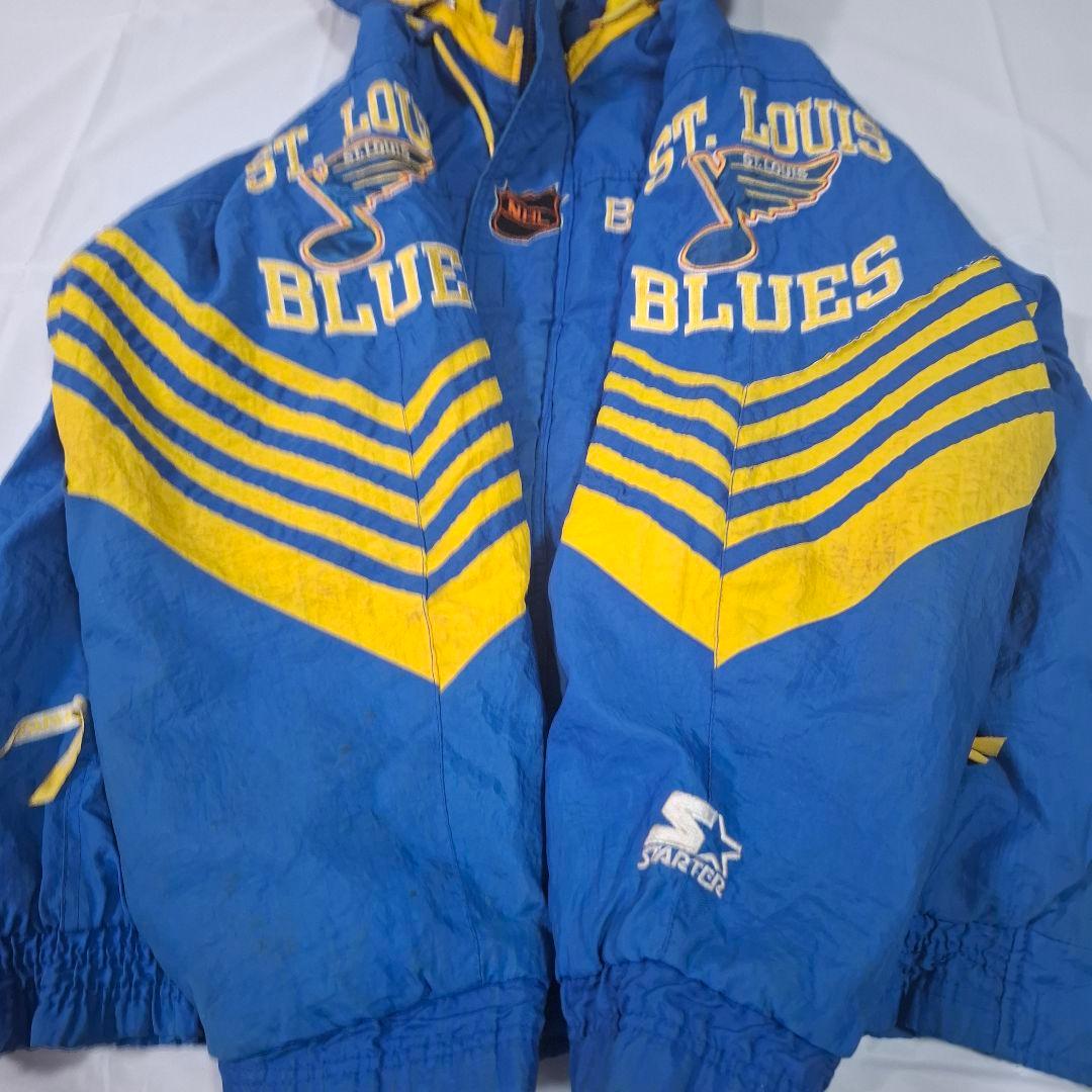 希少　90年代 Starter製 NHL セントルイス・ブルーズ 中綿ジャケット
