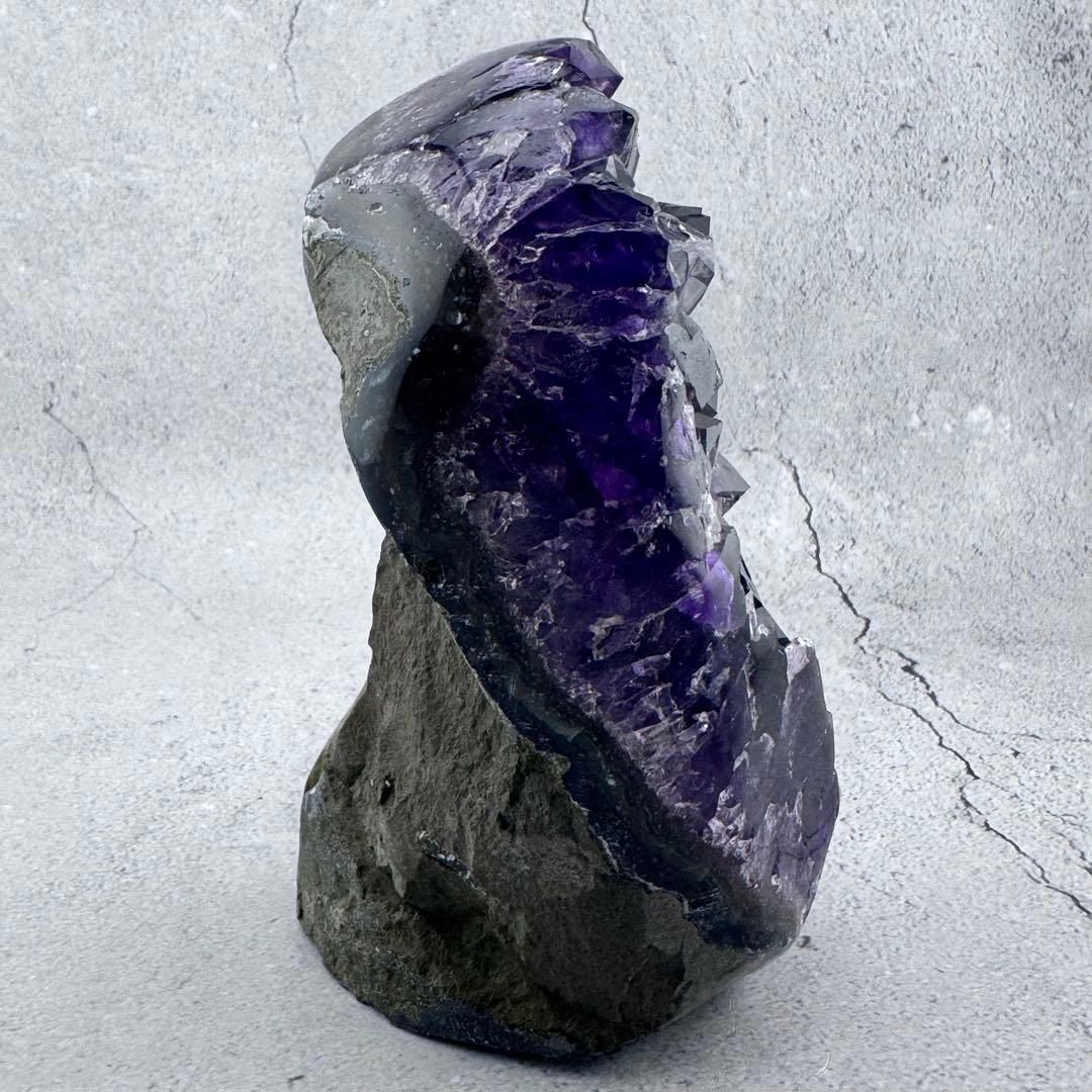 G-95アメジスト濃紫クラスター ドーム 原石 天然石 パワーストーン