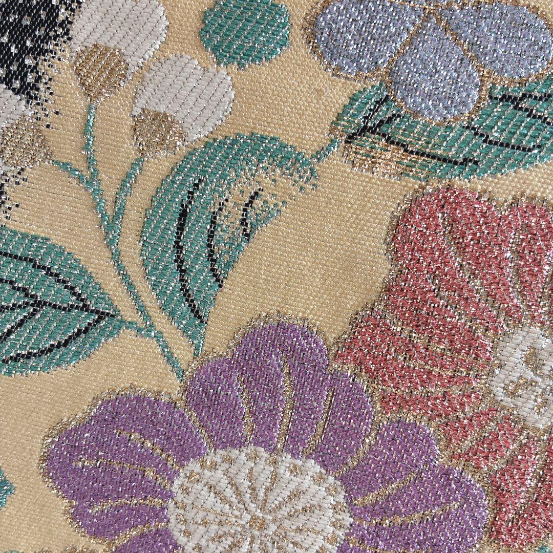 付け下げ　フルセット　着物　トールサイズ　Lサイズ　正絹　訪問着　手刺繍　N3