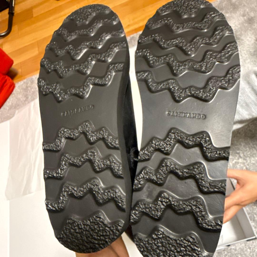 Caminando ロングブーツ　black leather