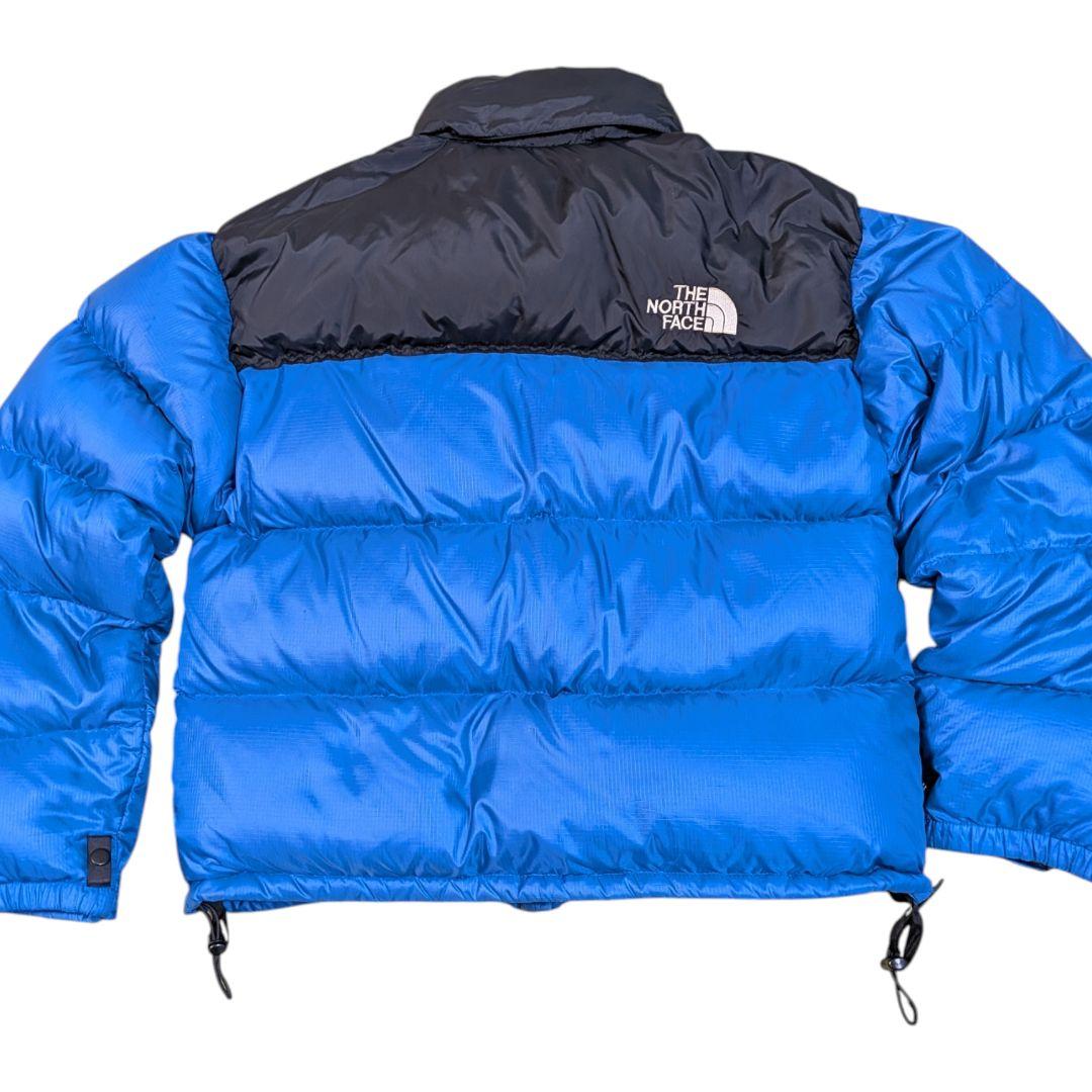ノースフェイス90sダウンジャケットL 青 ヌプシ