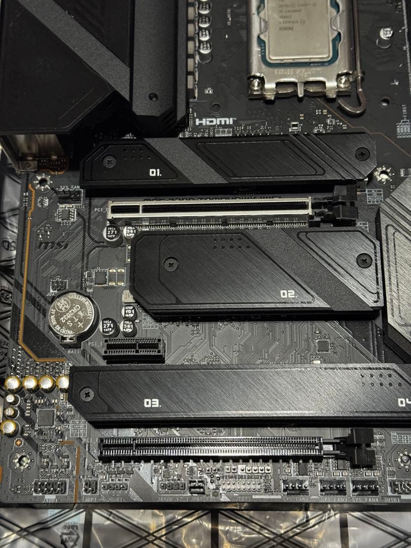 MSI MAG Z790 TOMAHAWK／i5-14600KF バルク品箱なし