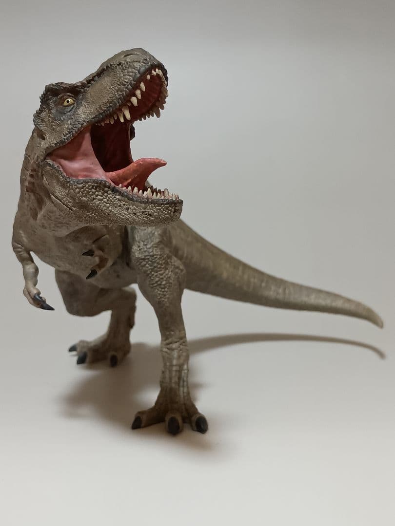 【しょうこ】怪獣咆哮撃 ゴジラ2004　＆ Tレックス　リペイント品セット